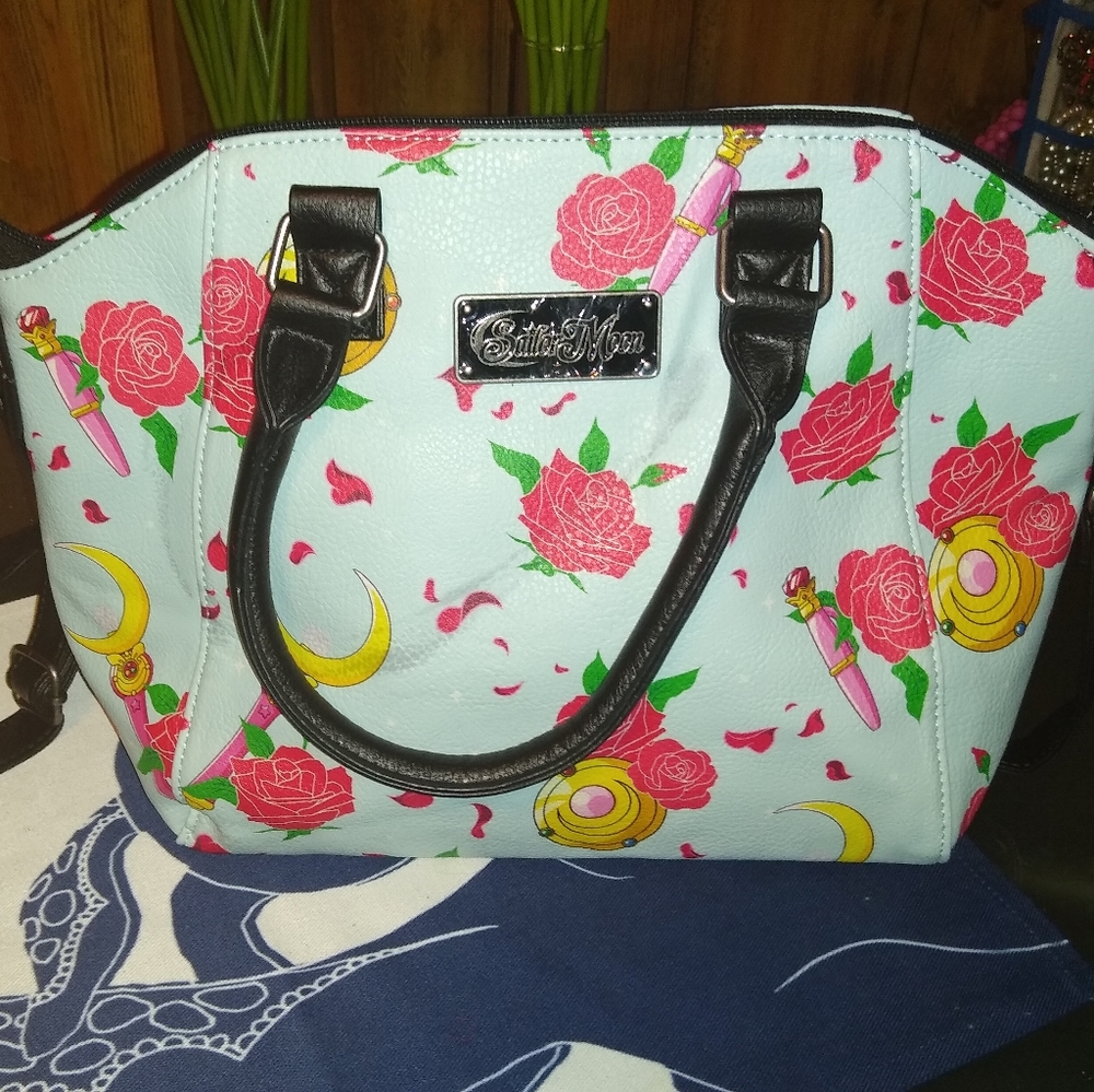 Loungefly Sailor Moon Purse with Adjustable Strap